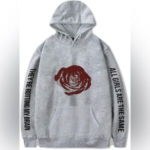 Juice Wrld unbranded unisex large hoodie- all girls are the same